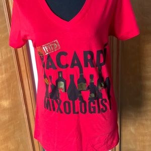 Puerto Rico Casa Bacardi Mixologist Tee - RARE! Cocktail Top